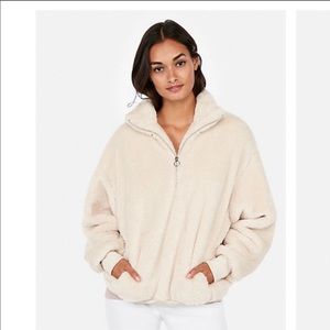 Express quarter zip sweatshirt S